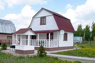 Осмотр дачи и участка