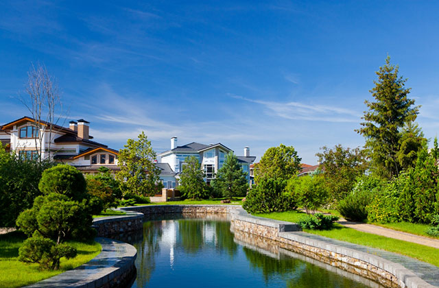 Коттеджный поселок на Истре