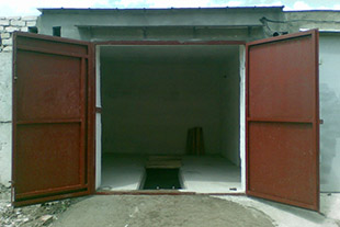 Гараж с капитальной стеной