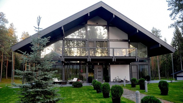 дом в стиле Fachwerk